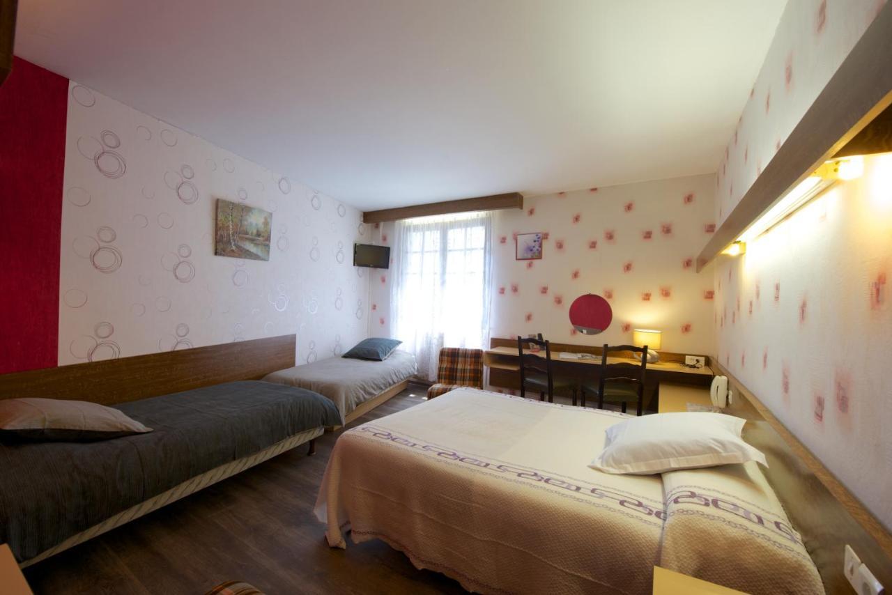 Logis Hotel De France Arudy Bagian luar foto