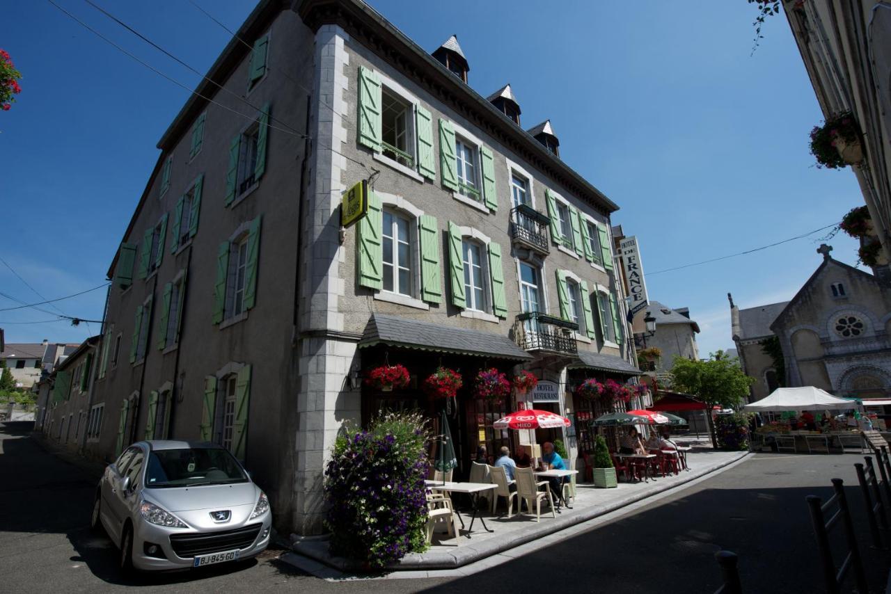 Logis Hotel De France Arudy Bagian luar foto